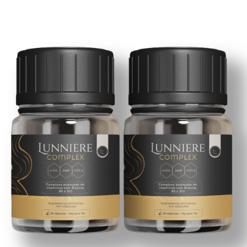 Kit 2 - Biotina + B9 + B12 - Lunniere Complex